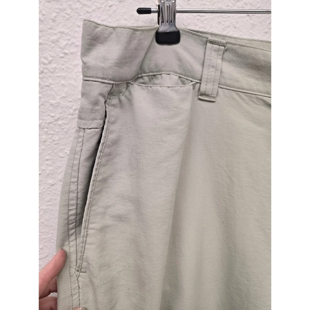 REI Co-op Tan Hiking Pants Mens 34x32 Lightweight Nylon Outdoor Trail